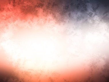 Beyaz ve siyah arkaplanı olan kırmızı ve mavi bir gökyüzü