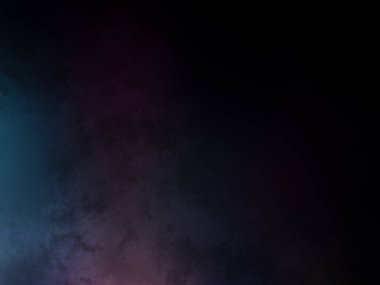 Siyah arkaplanı ve mavi arkaplanı olan renkli bir arkaplan