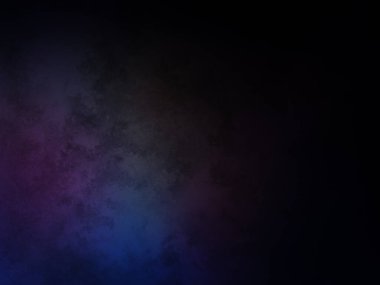 koyu bir arkaplan ve mavi ve mor bir ışık