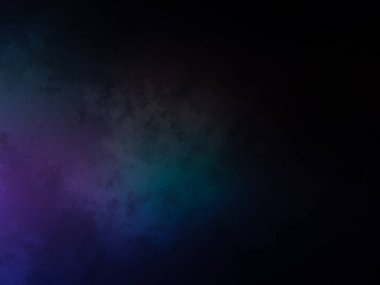 Siyah arkaplanı ve mavi arkaplanı olan renkli bir arkaplan