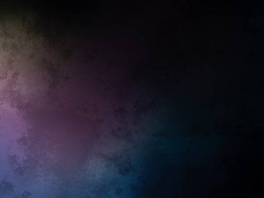 Siyah arkaplanı ve mavi arkaplanı olan renkli bir arkaplan