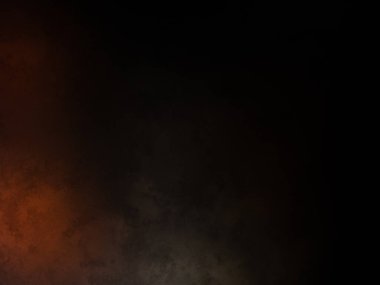 Takım elbiseli ve kravatlı bir adam ateşin önünde duruyor.