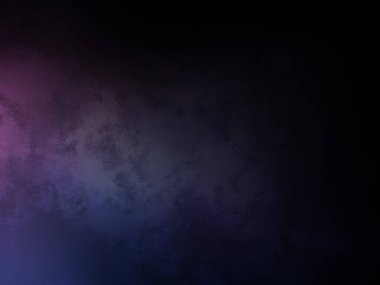 Mor ve mavi ışıklı koyu bir arkaplan.