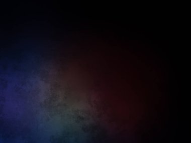 koyu bir arkaplan ve renkli bir ışık