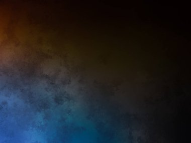 Siyah arkaplanı ve mavi arkaplanı olan renkli bir arkaplan