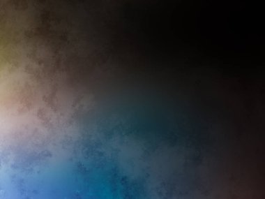 Tenis raketi tutan kişinin bulanık bir görüntüsü olan renkli bir arkaplan.