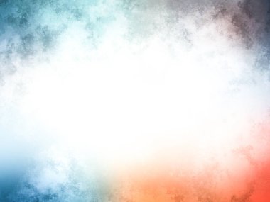 Bulanık gökyüzü ile renkli bir arkaplan