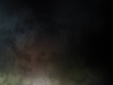 Koyu ve bulutlu bir gökyüzü Kırmızı ışıkla