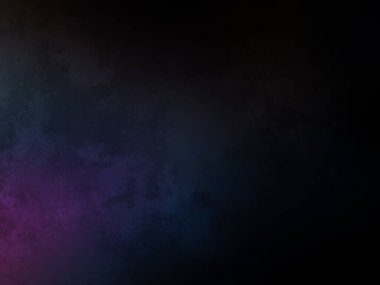 Siyah arkaplanı ve mavi arkaplanı olan renkli bir arkaplan