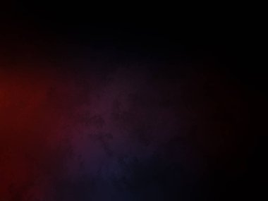 Siyah bir arkaplanda kırmızı ve mavi bir ışık parlıyor.