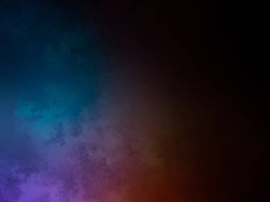 Siyah arkaplanı ve kırmızı ve mavi arkaplanı olan renkli bir arkaplan