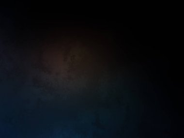 Karanlık bir oda, saati ve ışığı olan.