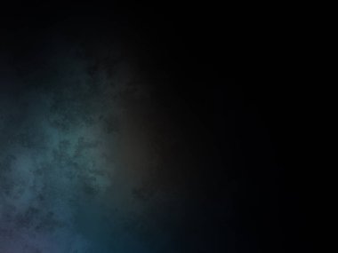 koyu bir arkaplan ve mavi ve yeşil ışık