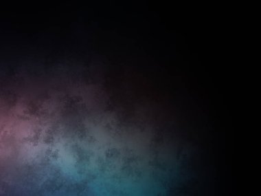 Renkli bir bulanıklığa sahip koyu bir arka plan