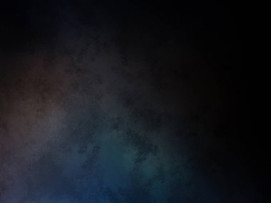 Mavi ve mor ışığı olan karanlık bir oda.