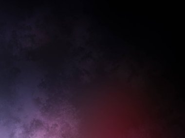 Bulutlarda parlayan kırmızı ve mavi bir ışık