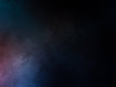 Siyah arkaplanı ve mavi arkaplanı olan renkli bir arkaplan