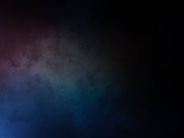 Siyah arkaplanı ve mavi arkaplanı olan renkli bir arkaplan