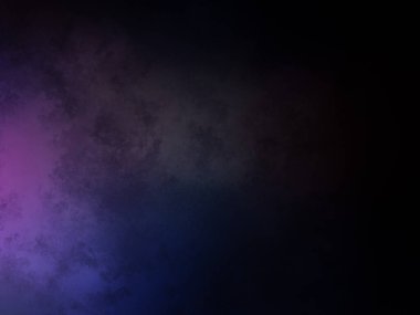 Siyah arkaplanı olan mor ve mavi bir arkaplan