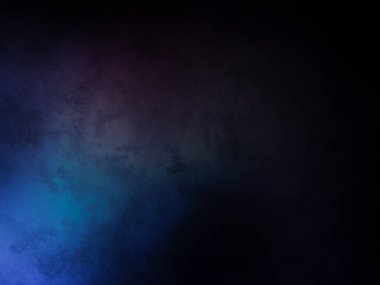 Koyu mavi ve mor arkaplan ve bulanık ışık