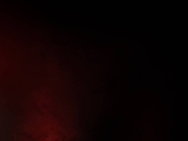 Karanlık bir odada parlayan kırmızı bir ışık.