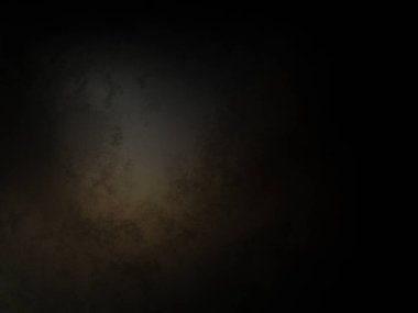 Penceresinden ışık saçan karanlık bir oda.