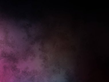 Siyah arka planı ve pembe ve mavi arkaplanı olan renkli bir arkaplan.