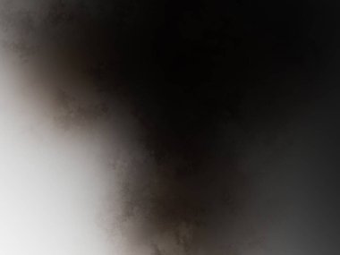 Gökyüzünde siyah bir duman bulutu görülüyor.