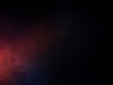 Karanlıkta kırmızı ve mavi bir ışık