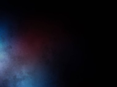 koyu bir arkaplan ve mavi ve kırmızı ışık