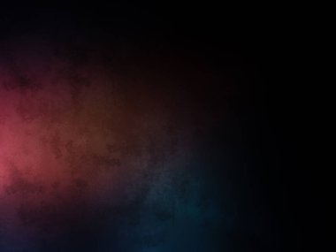 Siyah arkaplanı ve kırmızı ve mavi arkaplanı olan renkli bir arkaplan