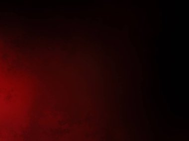 Karanlık bir odada parlayan kırmızı bir ışık.