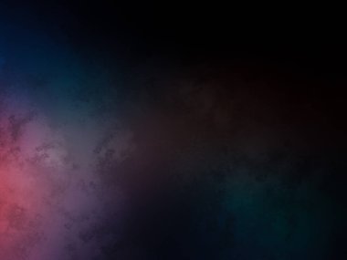 Siyah arkaplanı ve mavi arkaplanı olan renkli bir arkaplan