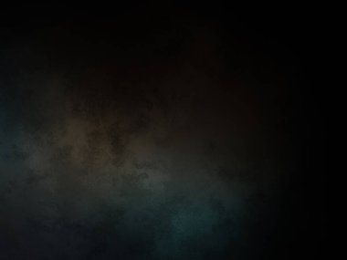 Siyah ve mavi renk şemasına sahip koyu bir arkaplan