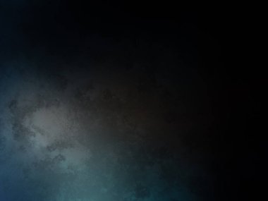 Koyu mavi arkaplan ve yukarıdan gelen bir ışık.