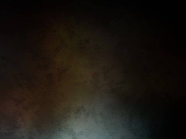 Tavandan ışık çıkan karanlık bir oda.