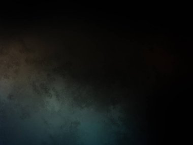 koyu bir arkaplan ve mavi ve yeşil ışık