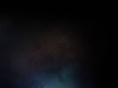 Karanlık bir oda, saati ve ışığı olan.