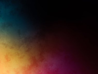 Siyah arkaplanı olan renkli bir arkaplan