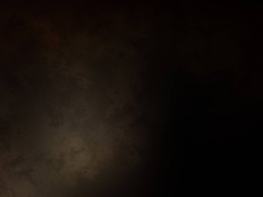 Takım elbiseli ve kravatlı bir adam karanlık bir arka planın önünde duruyor.