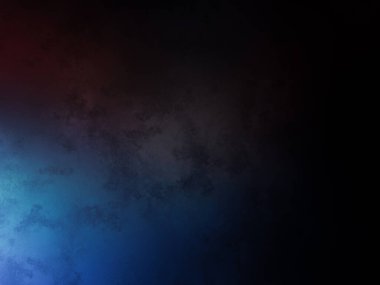 Siyah arkaplanı olan mavi ve kırmızı bir arkaplan