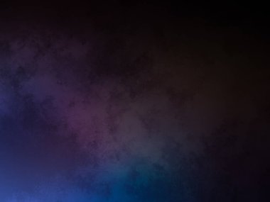 Mavi ve mor arkaplanı olan bir bilgisayar monitörü