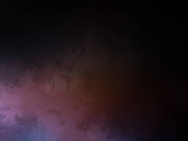 Renkli bulutlu koyu bir arkaplan