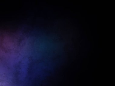 Mor ve mavi ışıklı siyah bir arkaplan.