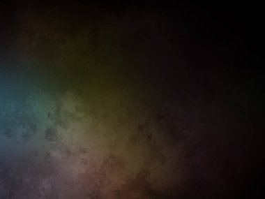 Gökkuşağı renkli bir ışık ile koyu bir arkaplan