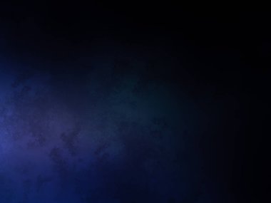 Yukarıdan gelen bir ışık ile mavi ve siyah bir arkaplan