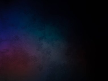 Renkli bir bulanıklığa sahip koyu bir arkaplan