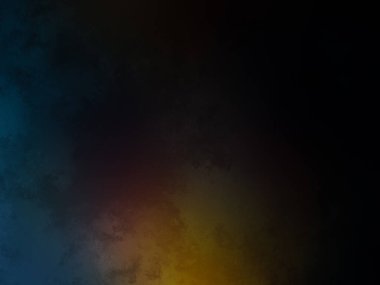 Siyah arkaplanı ve mavi arkaplanı olan renkli bir arkaplan