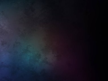 Siyah arkaplanı ve mavi arkaplanı olan renkli bir arkaplan