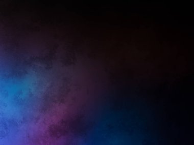 Siyah arkaplanı ve mavi arkaplanı olan renkli bir arkaplan